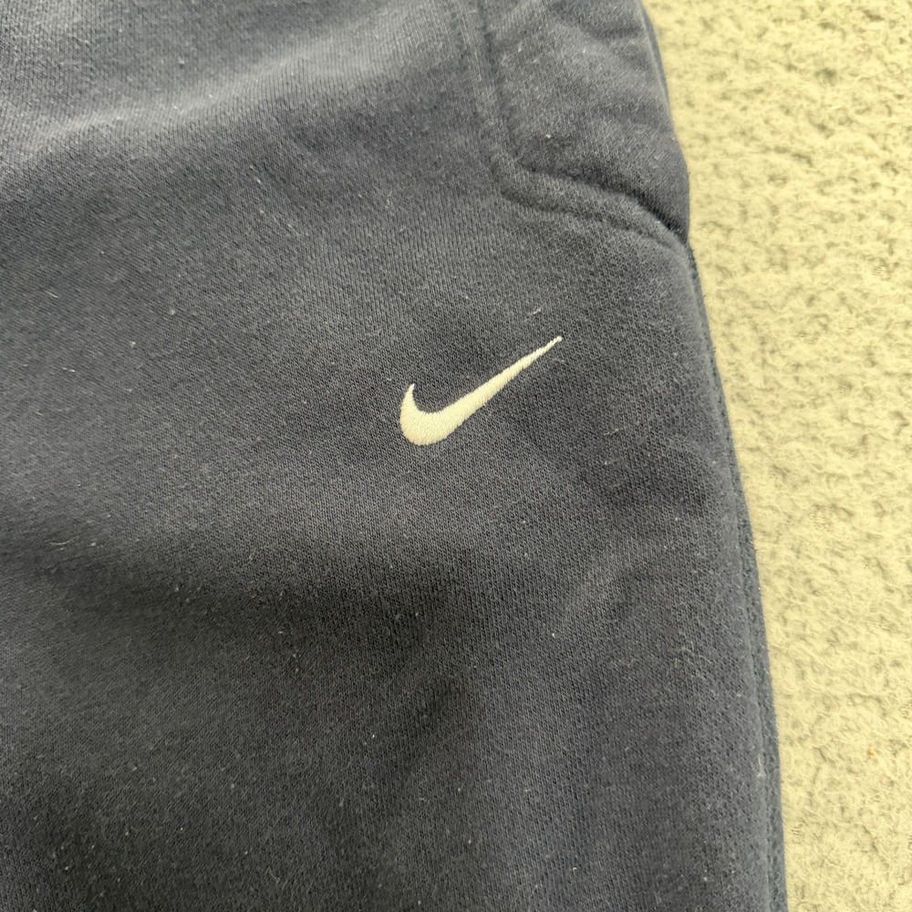 Nike Athletic Dept Sweatpants Mens Medium Navy Blue Fleece Swoosh Logo - Picture 4 of 15